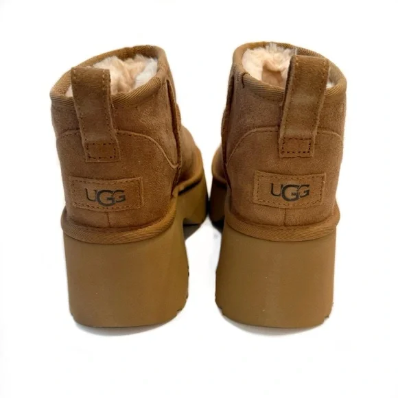UGG Classic Ultra Mini Chestnut Platform Boot NWT - Picture 5 of 15